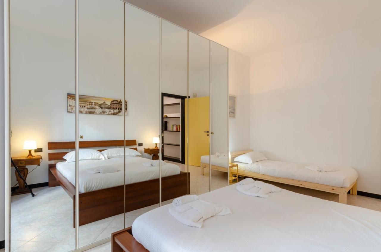 Altido Modern Flat For 6 In The Heart Of Genova Foce Lägenhet Exteriör bild