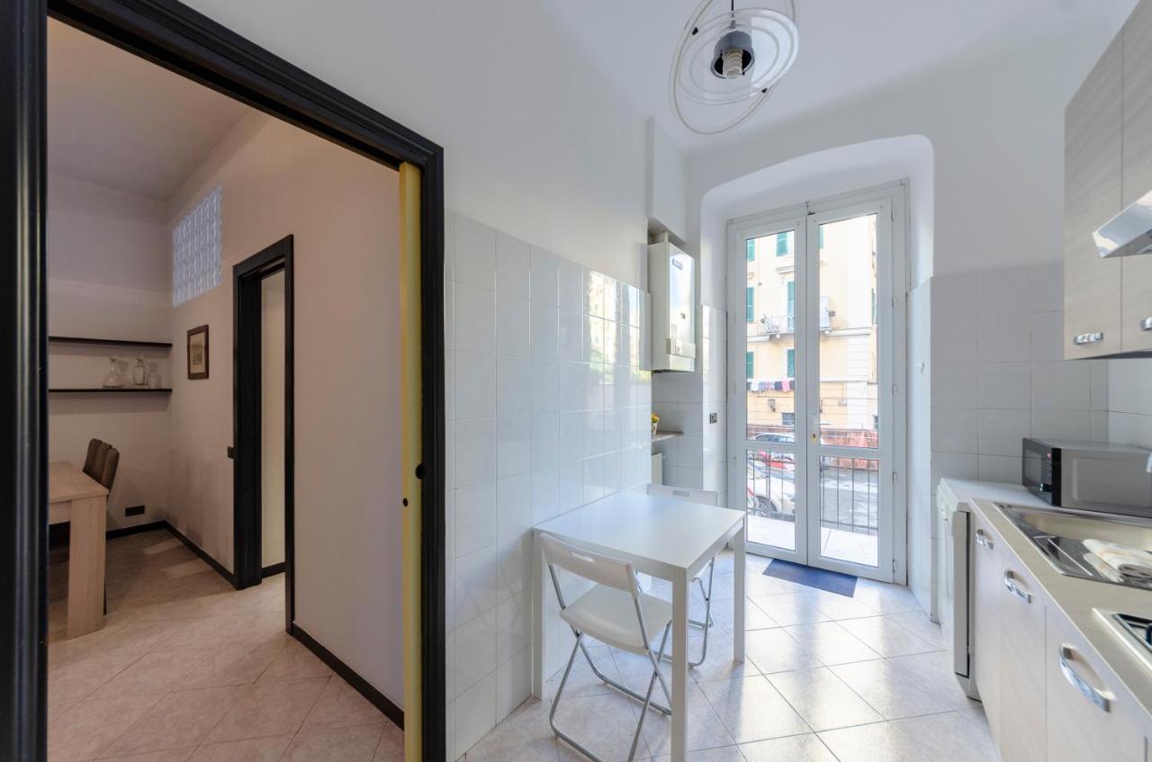 Altido Modern Flat For 6 In The Heart Of Genova Foce Lägenhet Exteriör bild